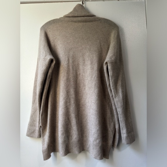 Minnie Rose Women’s Cashmere Turtleneck Sweater Size S - Picture 3 of 12